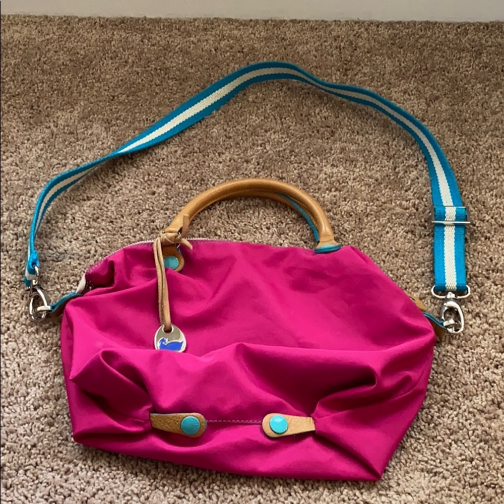 Pink crossbody Dooney & Bourke bag
